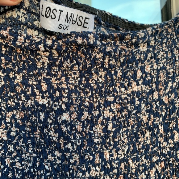 LF off the shoulder maxi slit dress - Picture 6 of 8